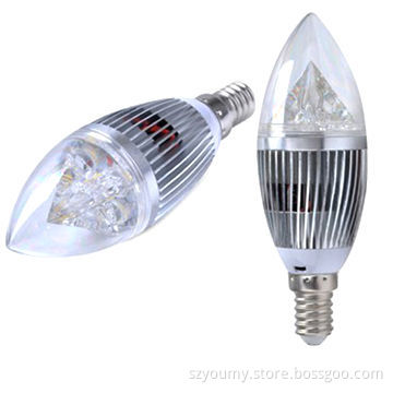 Fitting 3/6/9/12W/85 to 265V AC Warm/Cold White LED Candle Bulb, E14/E27/E12 Base